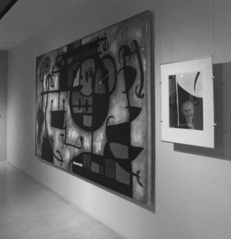 Arnold Newman's Americans exhibit display